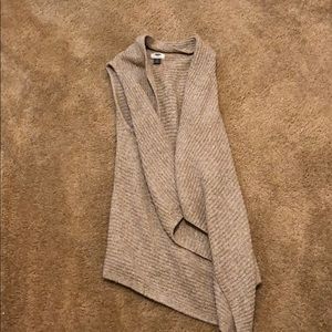 Old Navy tan sweater vest